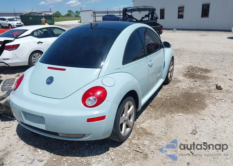 2010 Volkswagen New Beetle 2.5L Final Edition из США, поврежденный, VIN 3VWRG3AG7AM022833